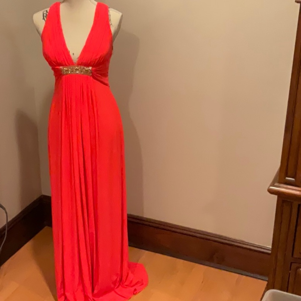 Hot Pink Formal Prom Dress. Size 2